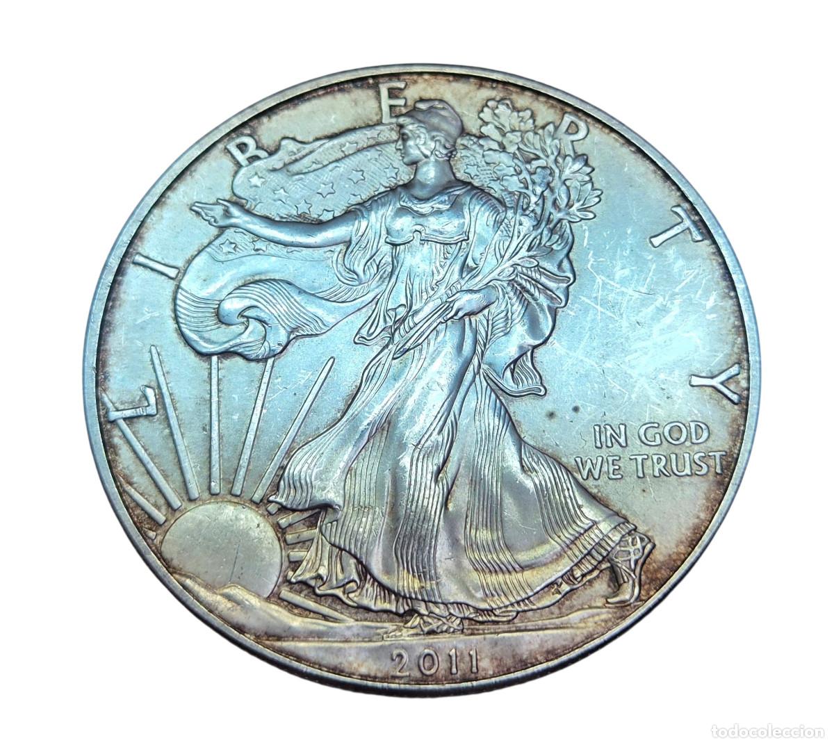 Monedas antiguas de Am&eacute;rica: USA / ESTADOS UNIDOS. ONZA TROY PLATA. Ag / A&ntilde;o 2011