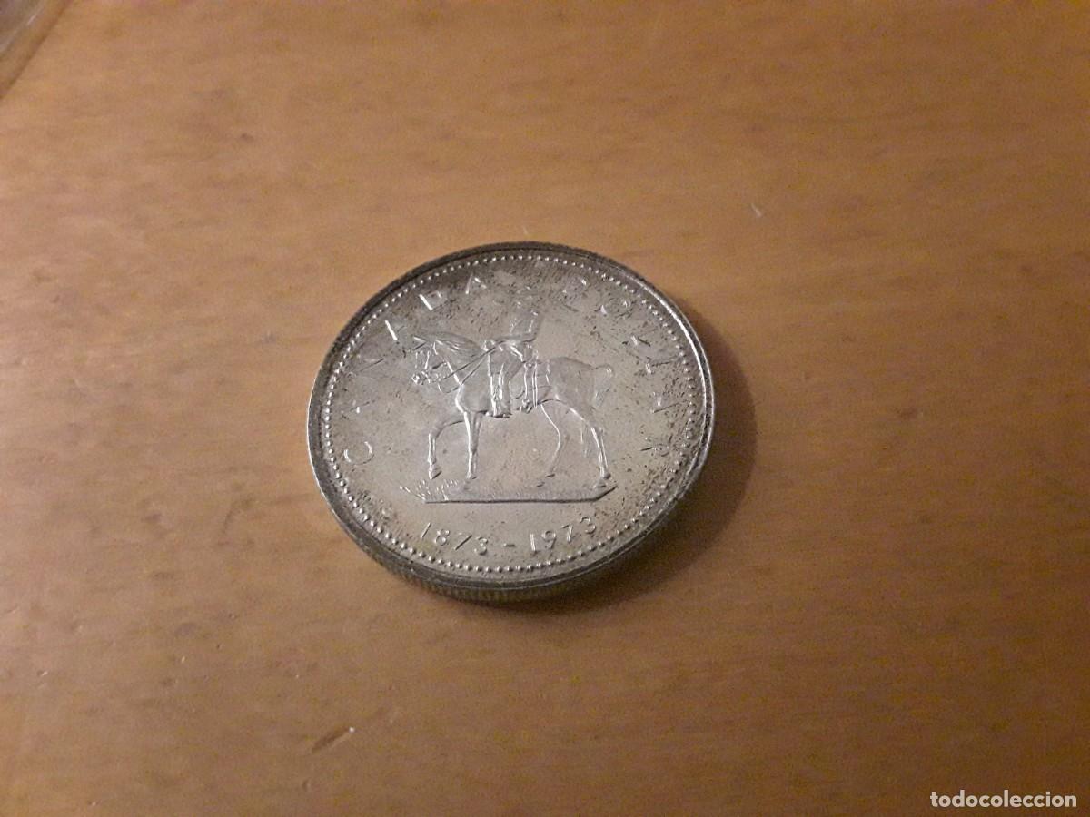 Monedas antiguas de Am&eacute;rica: CANADA - 1 DOLAR DE PLATA A&Ntilde;O 1973.