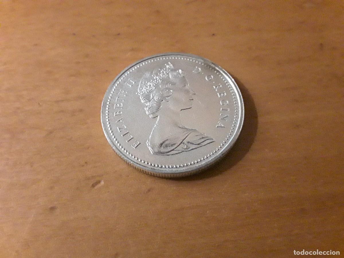 Monedas antiguas de Am&eacute;rica: CANADA - 1 DOLAR DE PLATA A&Ntilde;O 1973. - Foto 2