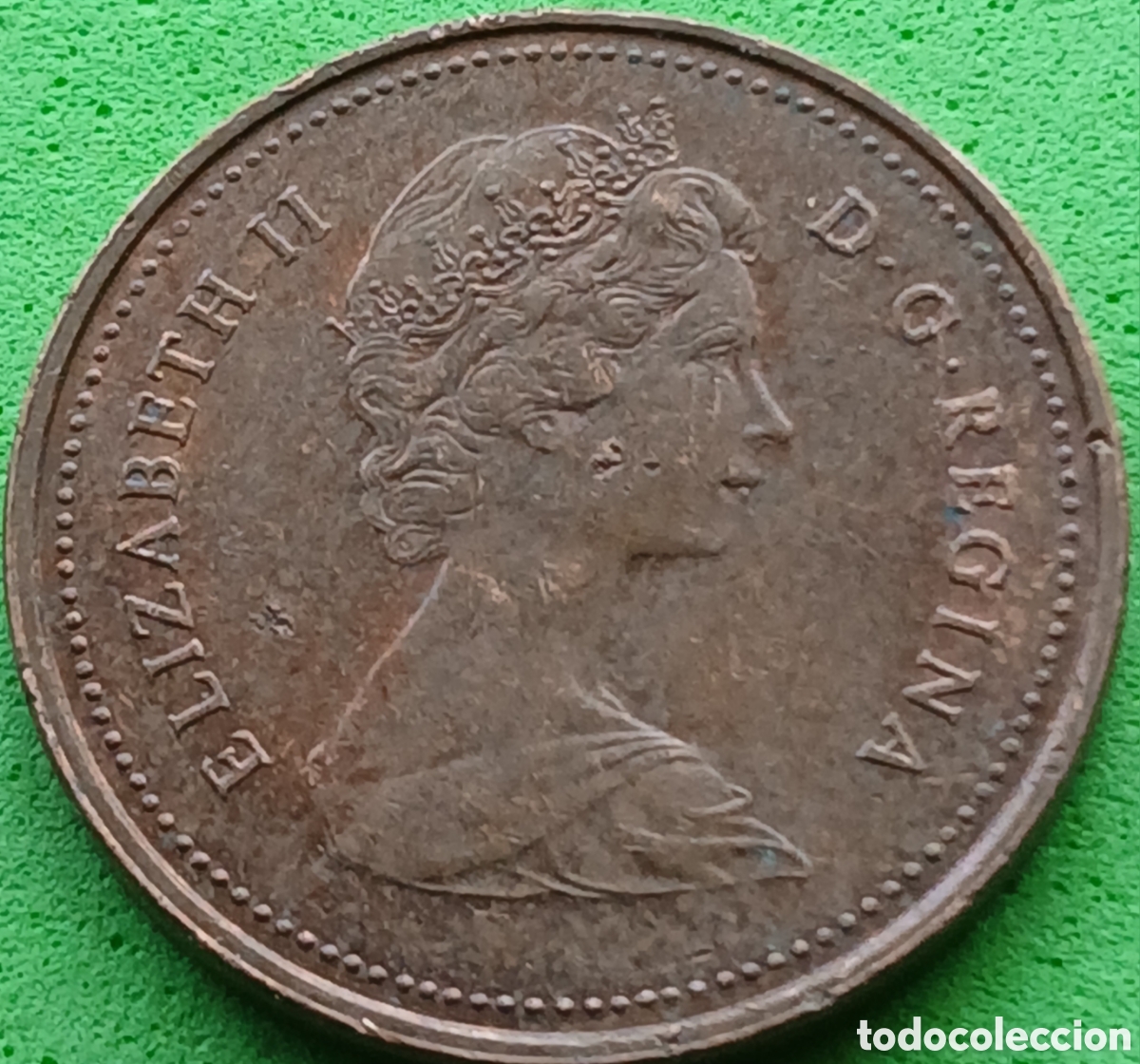 Monedas antiguas de Am&eacute;rica: Canad&aacute; 1 cent 1981 km#127 - Foto 2