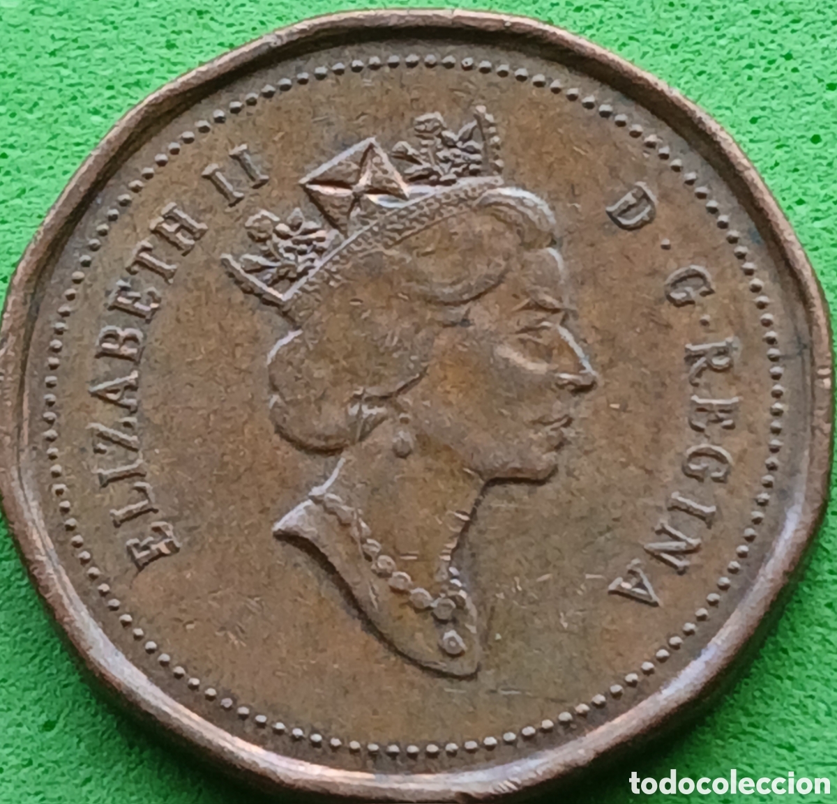 Monedas antiguas de Am&eacute;rica: Canad&aacute; 1 cent 1994 km#181 - Foto 2