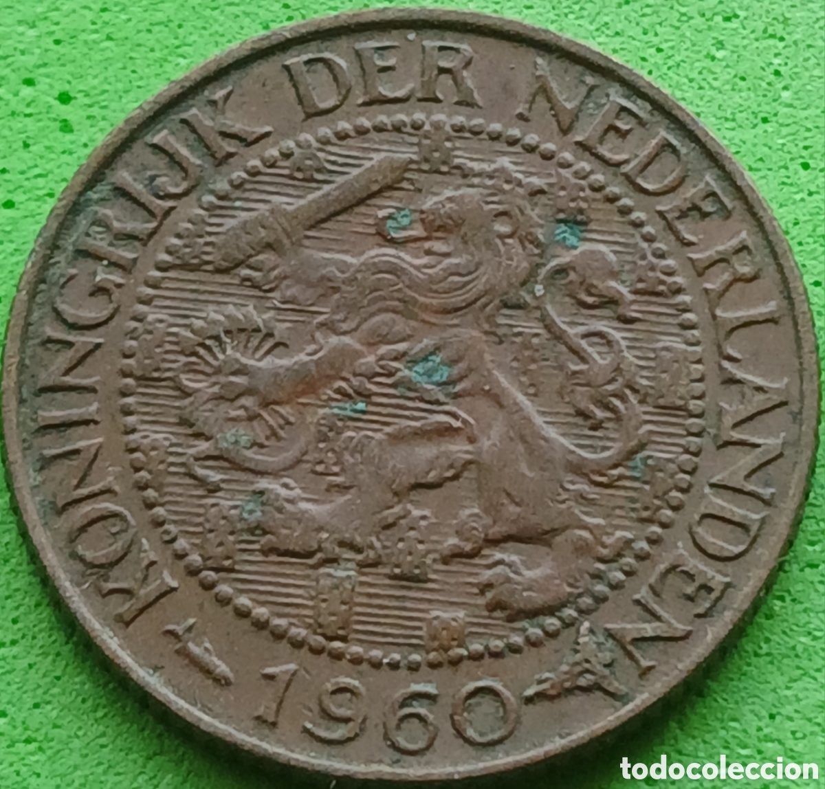Monedas antiguas de Am&eacute;rica: Surinam 1 cent 1960 km#10a