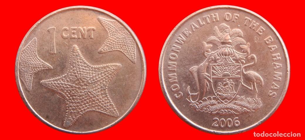Monedas antiguas de Am&eacute;rica: 1 CENTAVO CENT CENTIMO 2006 BAHAMAS-155803