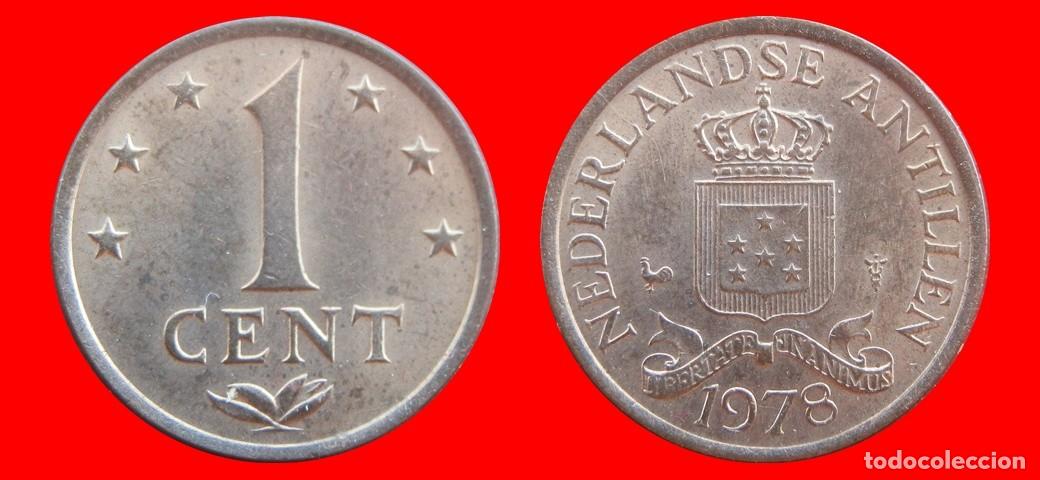 Monedas antiguas de Am&eacute;rica: 1 CENTIMO CENTAVO CENT 1978 ANTILLAS HOLANDESAS CARIBE-155809