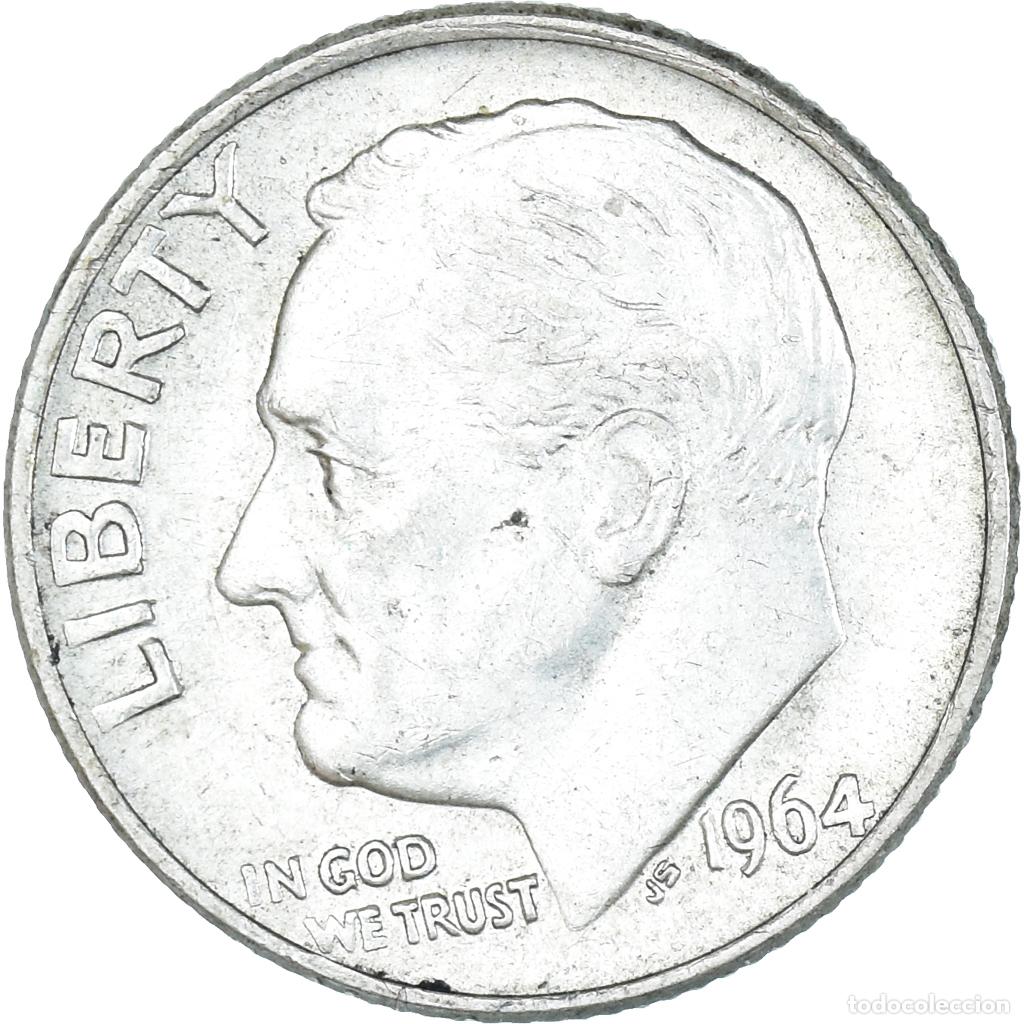 Monedas antiguas de Am&eacute;rica: [#1439032] Moneda, Estados Unidos, Dime, 1964