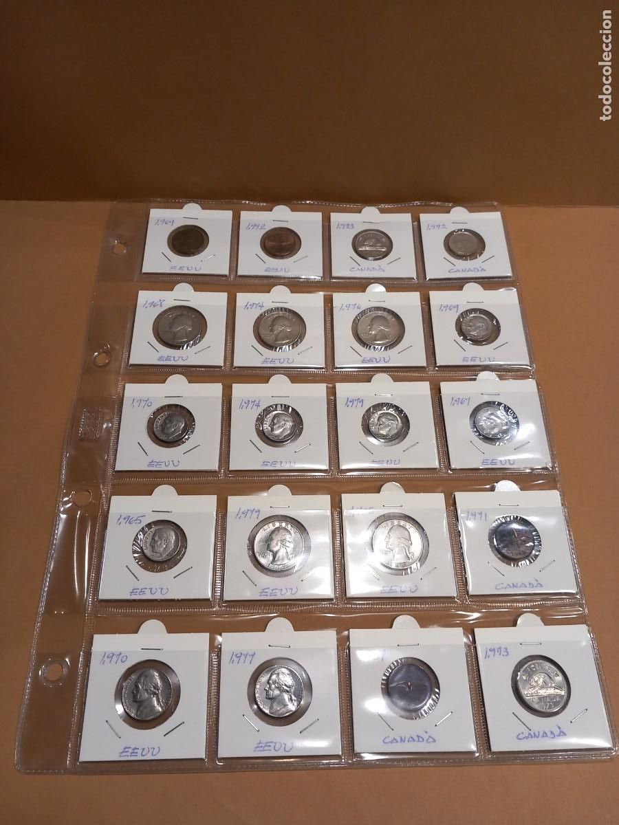 Monedas antiguas de Am&eacute;rica: LOTE DE MONEDAS DE COLECCI&Oacute;N VARIAS... AM&Eacute;RICA... / COMPRA MIN&Iacute;MA 5 &euro;