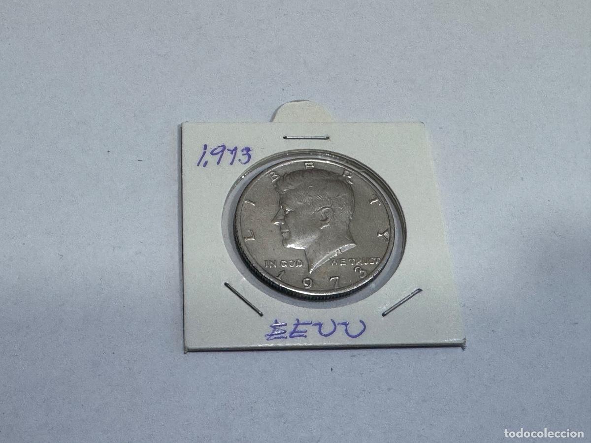 Monedas antiguas de Am&eacute;rica: MONEDA HALF DOLLAR EEUU 1973 / COMPRA MIN&Iacute;MA 5 &euro;
