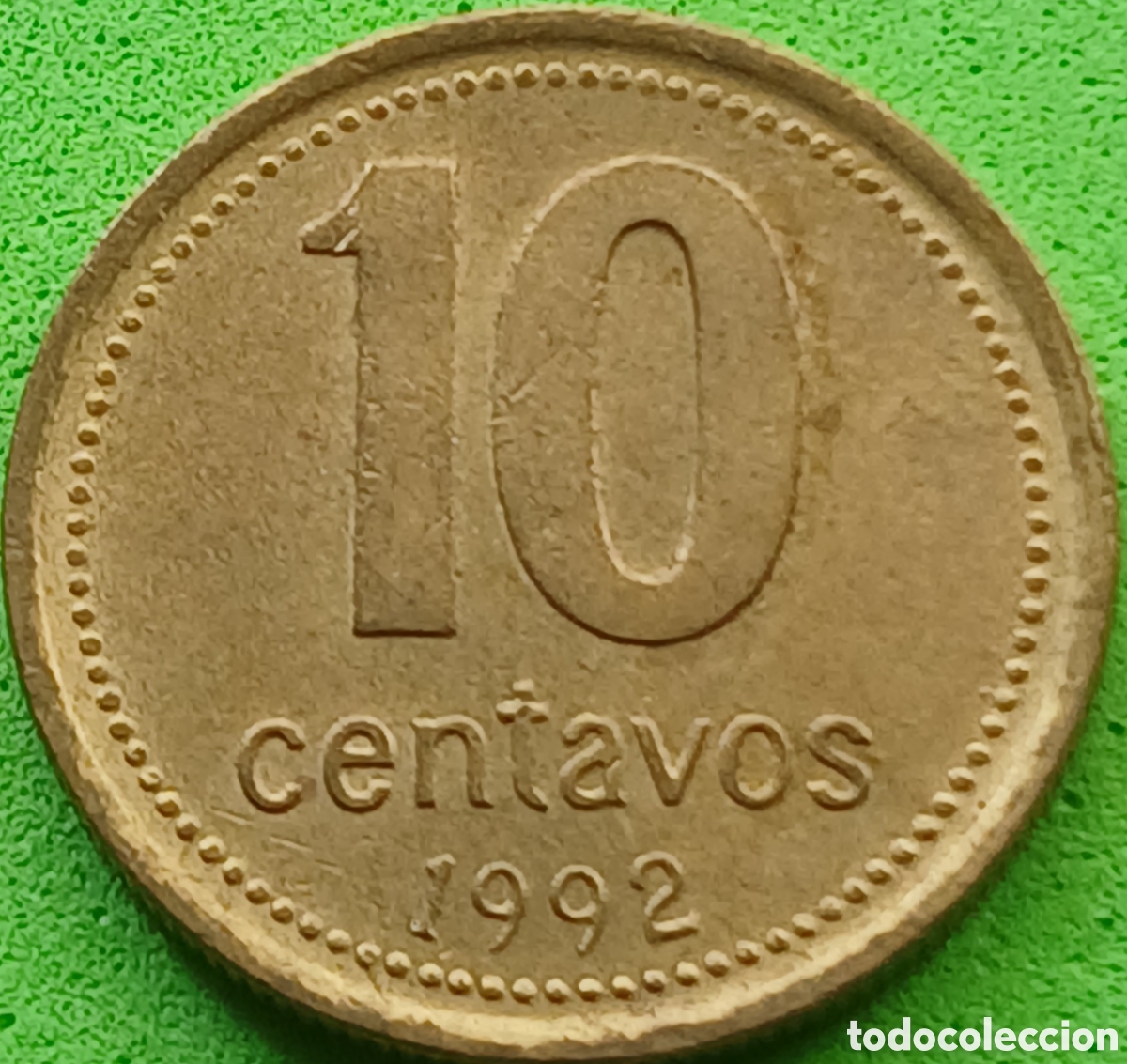 Monnaies anciennes d'Am&eacute;rique: Argentina 10 centavos 1992 km#107