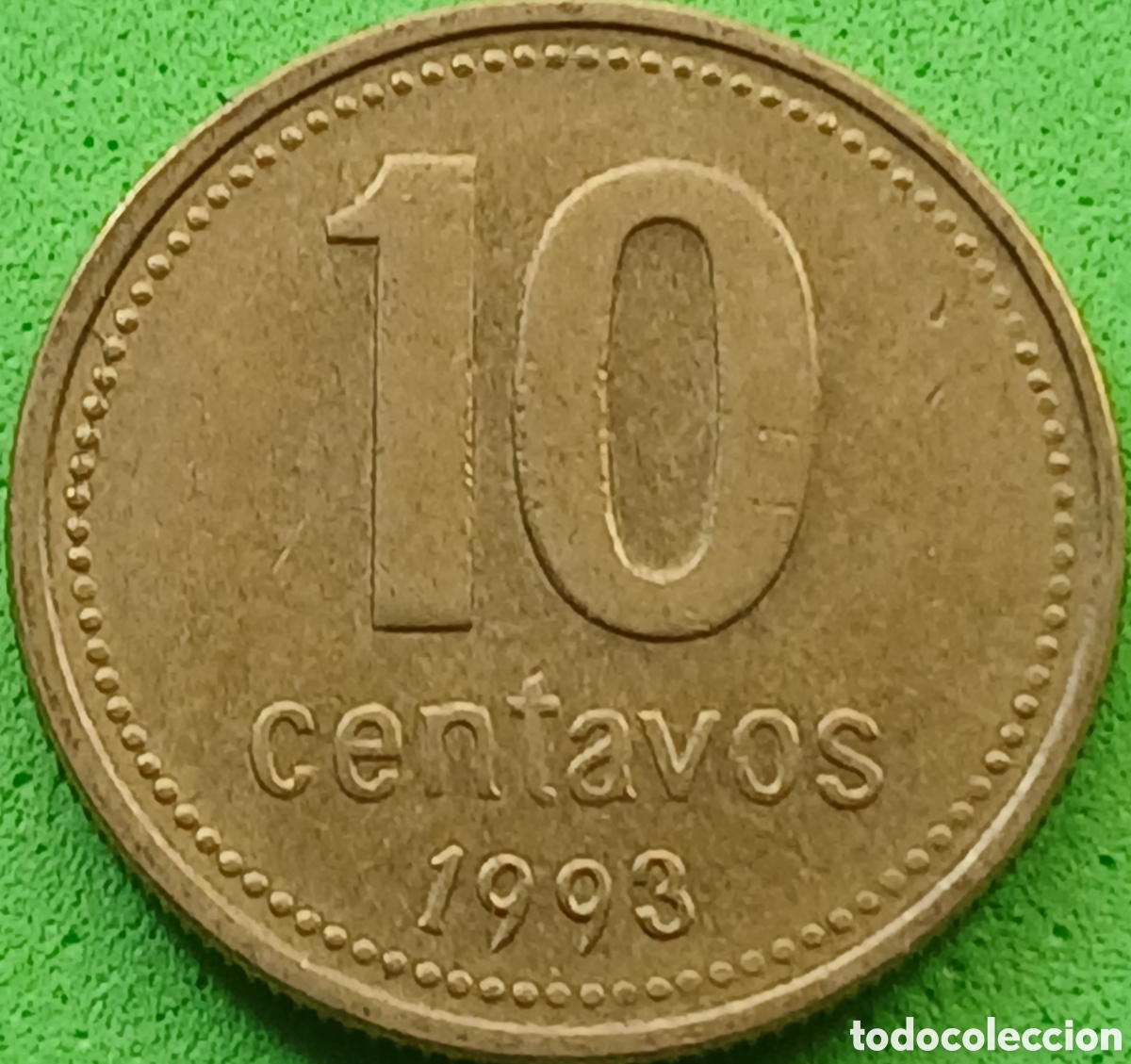 Monedas antiguas de Am&eacute;rica: Argentina 10 centavos 1993 km#107