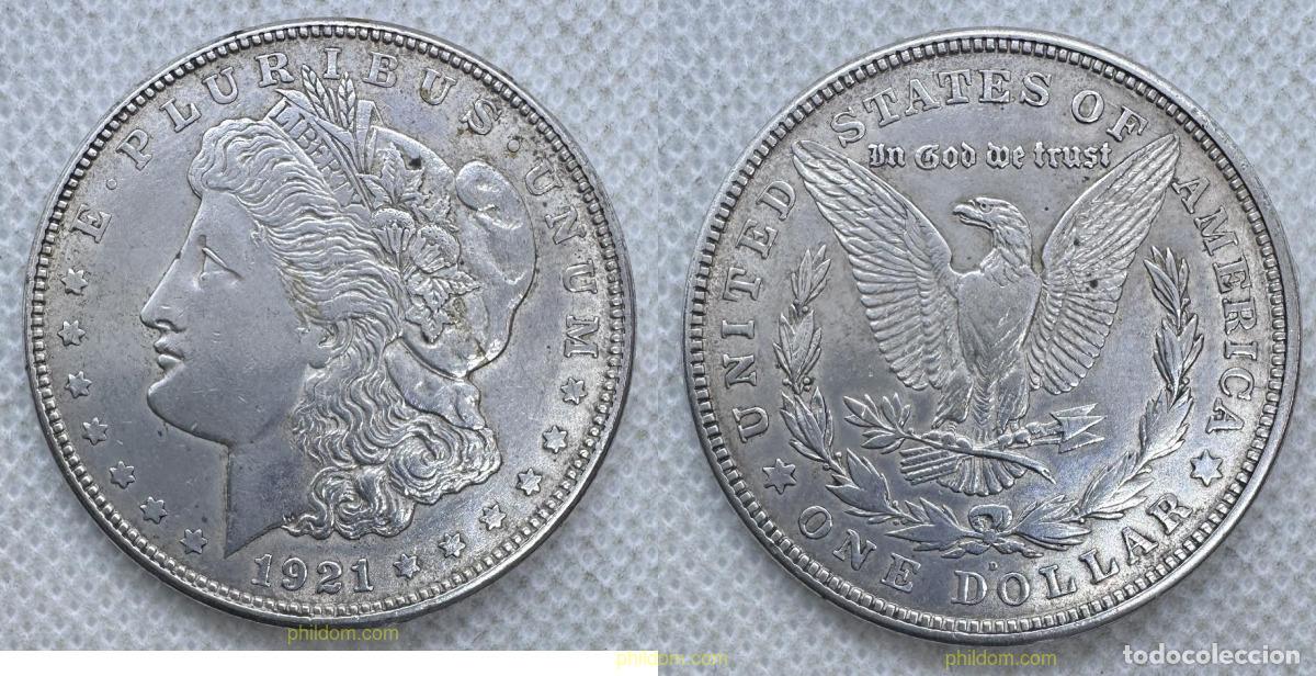 Monedas antiguas de Am&eacute;rica: 5624 ESTADOS UNIDOS 1921 ESTADOS UNIDOS 1 D&Oacute;LAR 1921 S MORGAN DOLLAR
