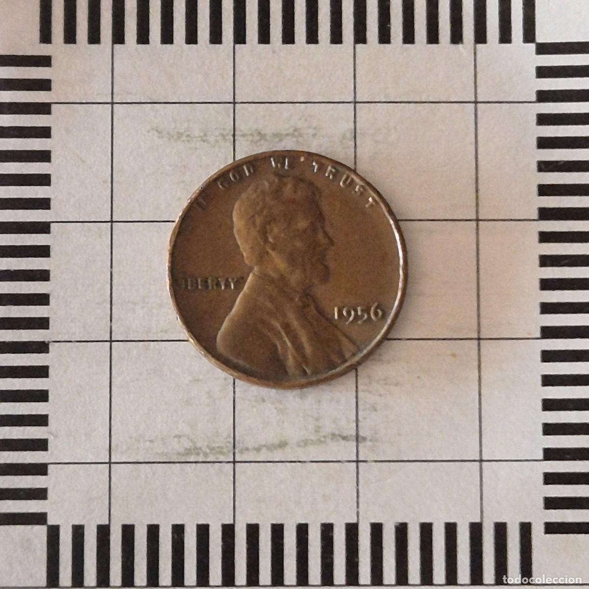 Monedas antiguas de Am&eacute;rica: 1 CENTAVO, ESTADOS UNIDOS. 1956. (KM#A132).