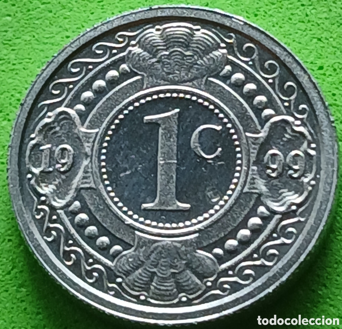 Monedas antiguas de Am&eacute;rica: Antillas Neerlandesas 1 cent 1999 km#32