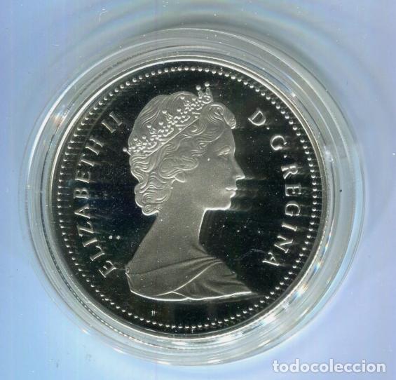 Monedas antiguas de Am&eacute;rica: CANADA 1 DOLAR 1987 ....... - Foto 2
