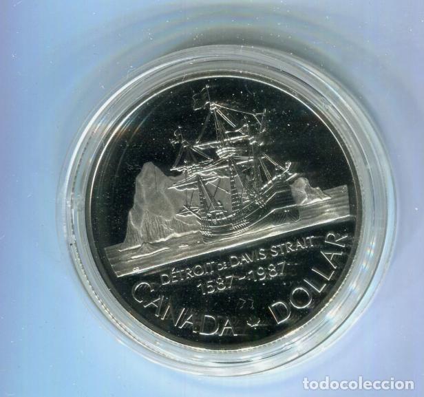 Monedas antiguas de Am&eacute;rica: CANADA 1 DOLAR 1976 .......