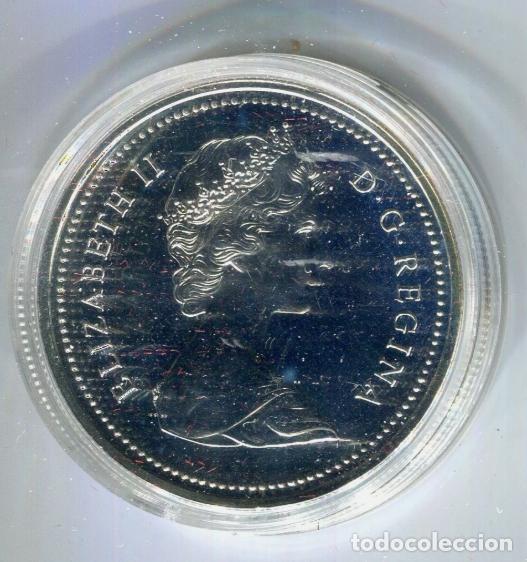 Monedas antiguas de Am&eacute;rica: CANADA 1 DOLAR 1975 ....... - Foto 2