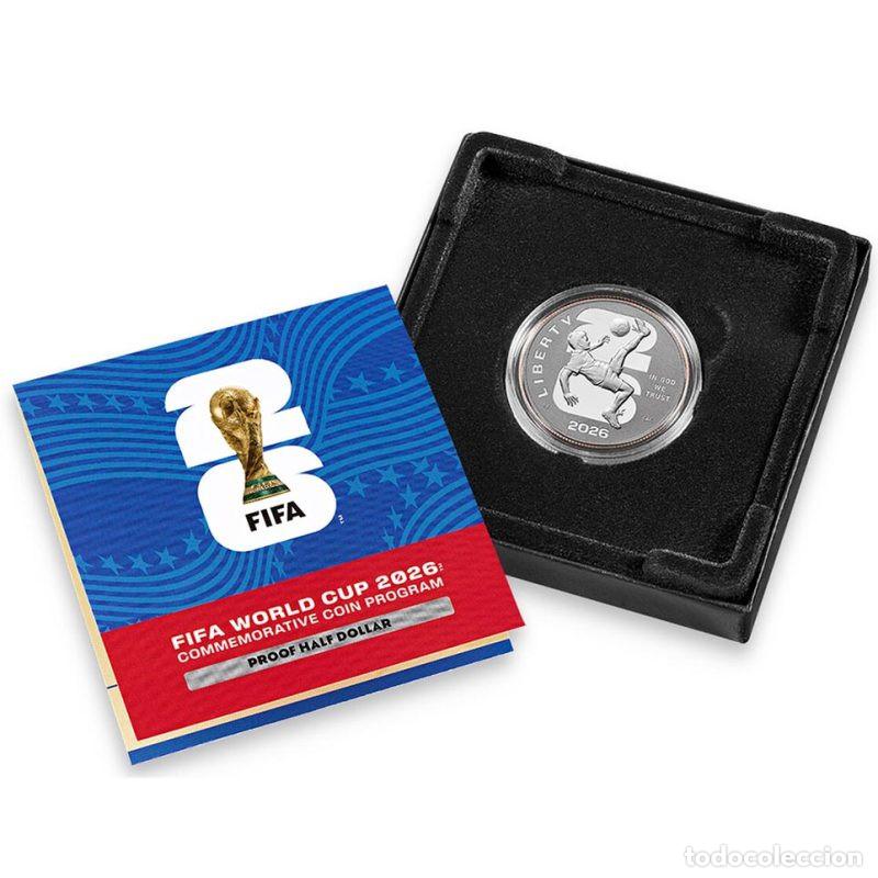 Monedas antiguas de Am&eacute;rica: ESTADOS UNIDOS AMERICA USA HALF DOLLAR EEUU 2026 FIFA WORLD CUP
