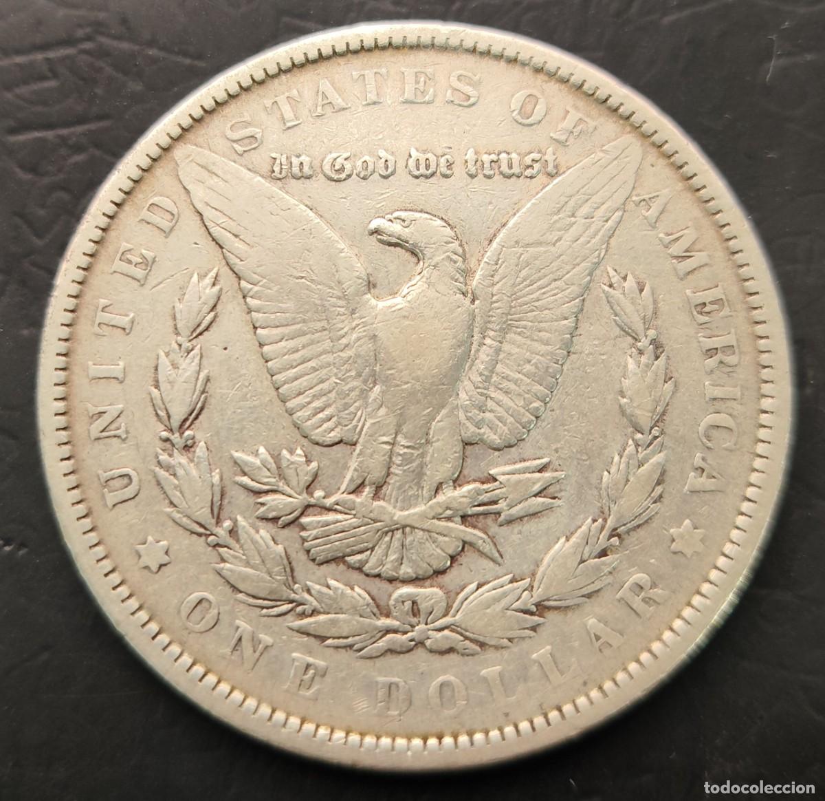 Monedas antiguas de Am&eacute;rica: ESTADOS UNIDOS A&Ntilde;O 1890 , 1 DOLLAR PLATA (900) &rdquo; MORGAN &rdquo;