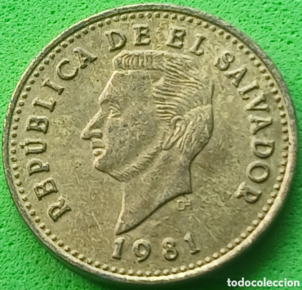 Monedas antiguas de Am&eacute;rica: El Salvador 1 centavo 1981 km#135.2a