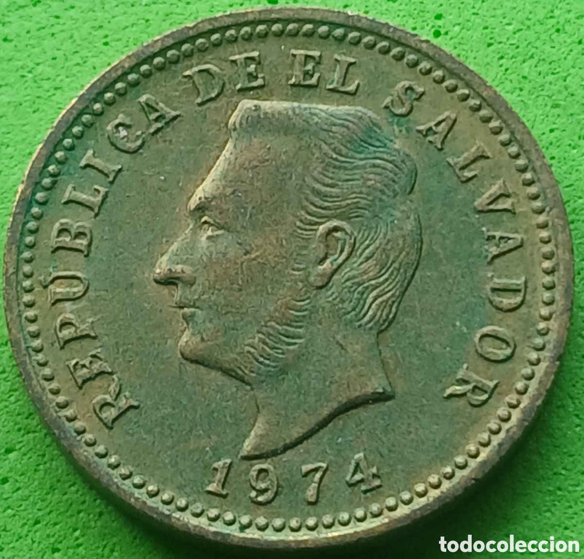 Monedas antiguas de Am&eacute;rica: El Salvador 3 centavos 1974 km#148
