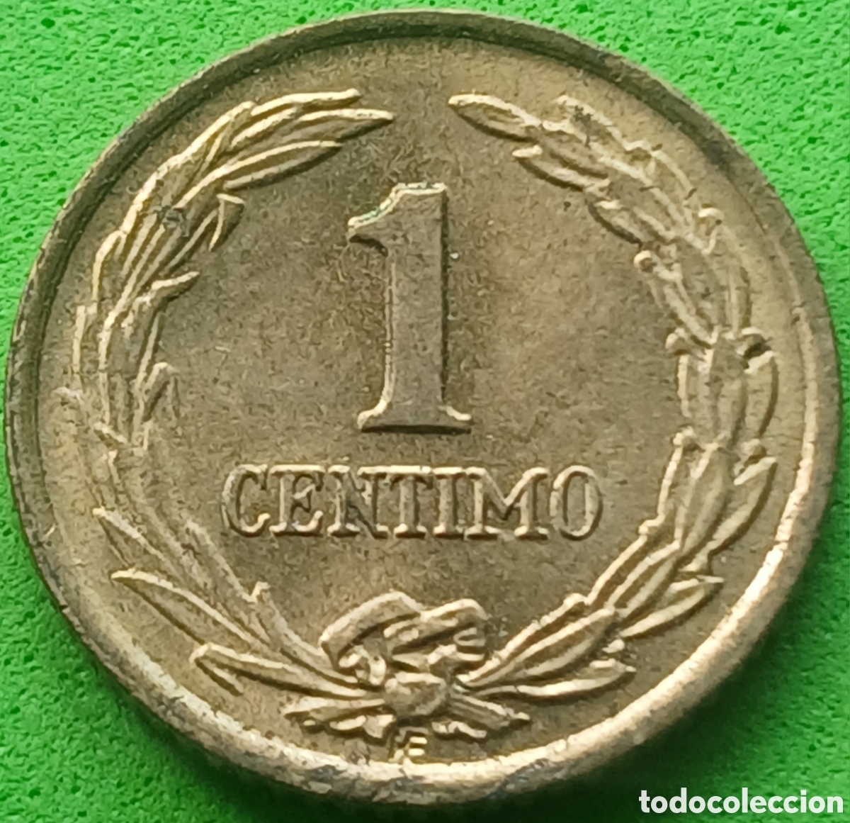 Monedas antiguas de Am&eacute;rica: Paraguay 1 c&eacute;ntimo 1950 km#20