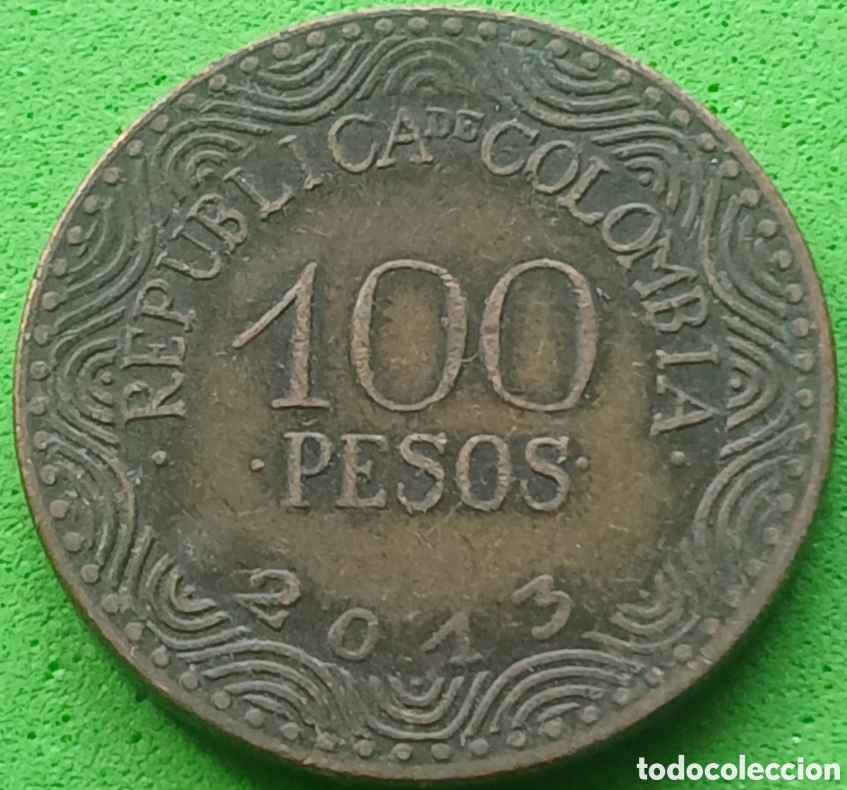 Monedas antiguas de Am&eacute;rica: Colombia 100 pesos 2013 km#296