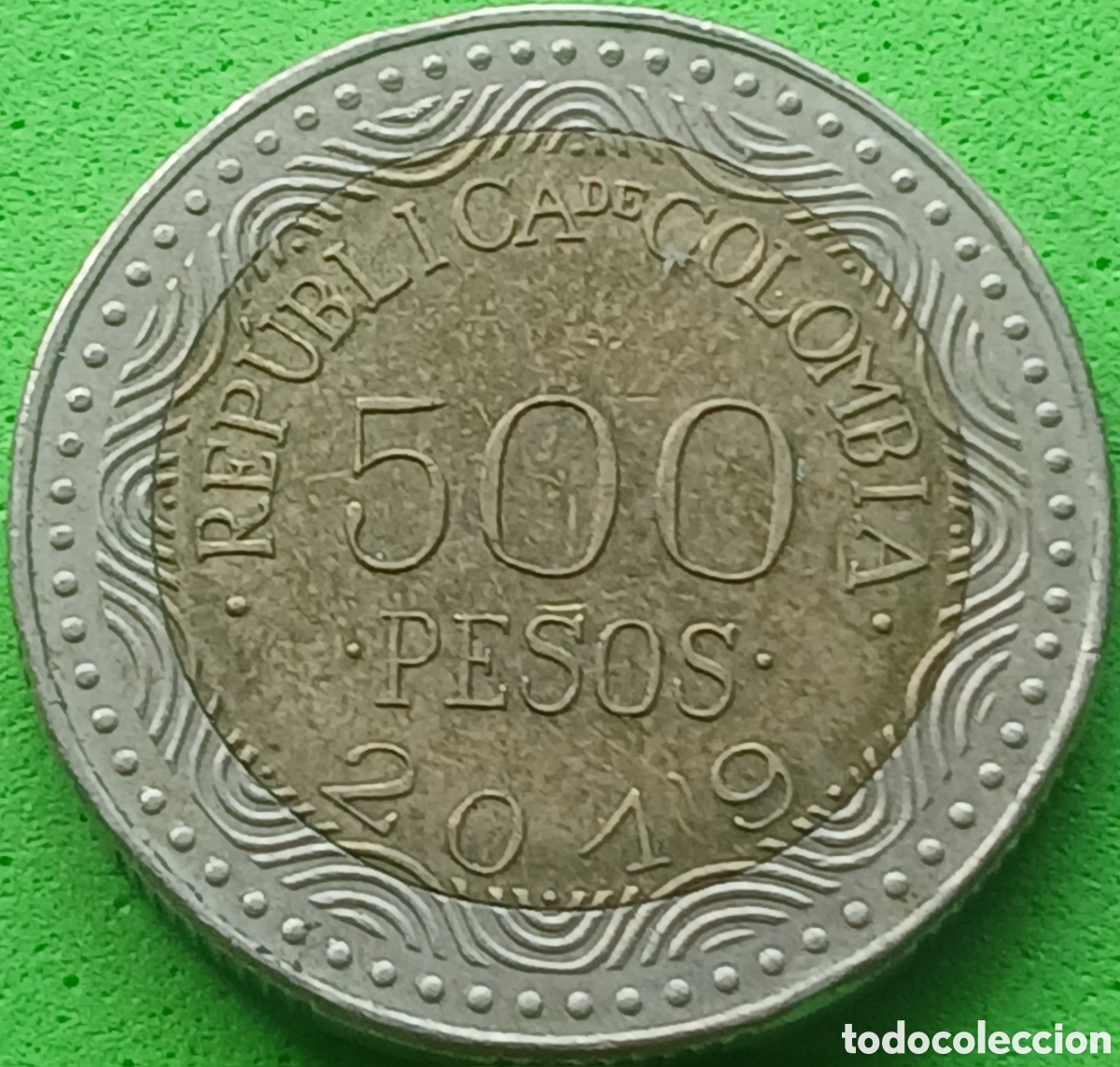 Monedas antiguas de Am&eacute;rica: Colombia 500 pesos 2019 km#298
