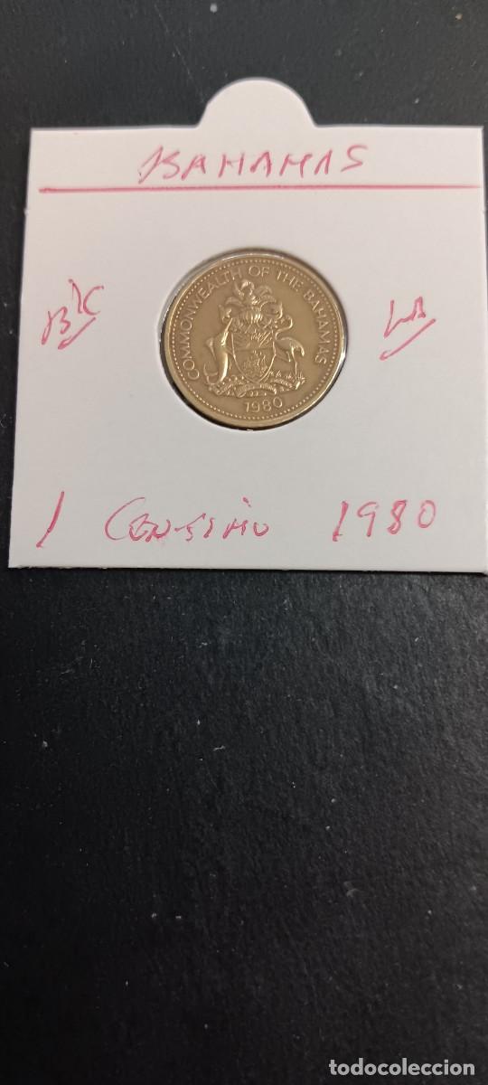 Monedas antiguas de Am&eacute;rica: BAHAMAS 1 CENTIMO 1980 BC KM=59 (LAT&Oacute;N)