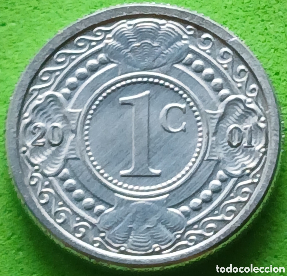 Monedas antiguas de Am&eacute;rica: Antillas Neerlandesas 1 cent 2001 km#32