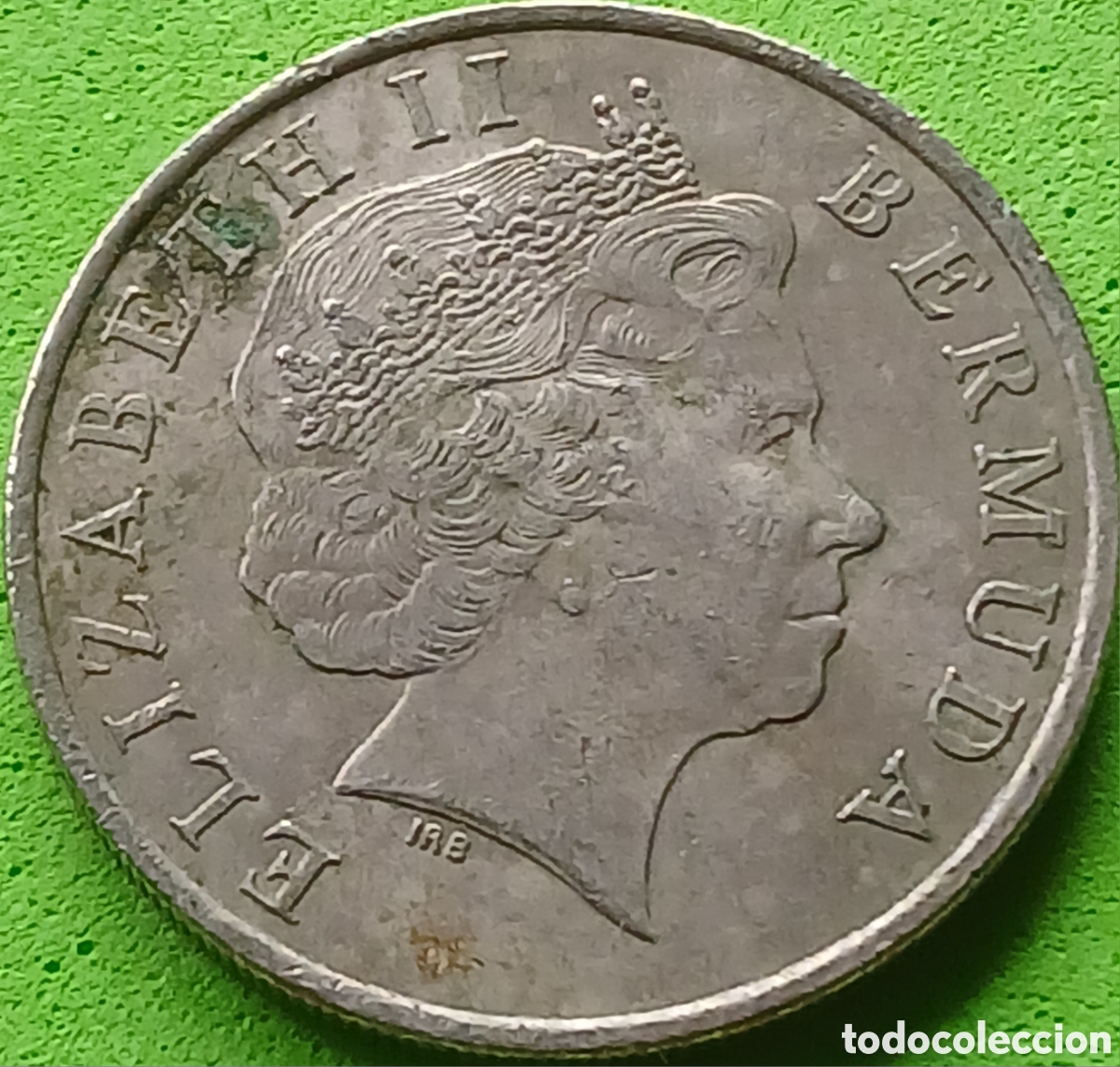 Monedas antiguas de Am&eacute;rica: Bermudas 25 cents 2000 km#110 - Foto 2