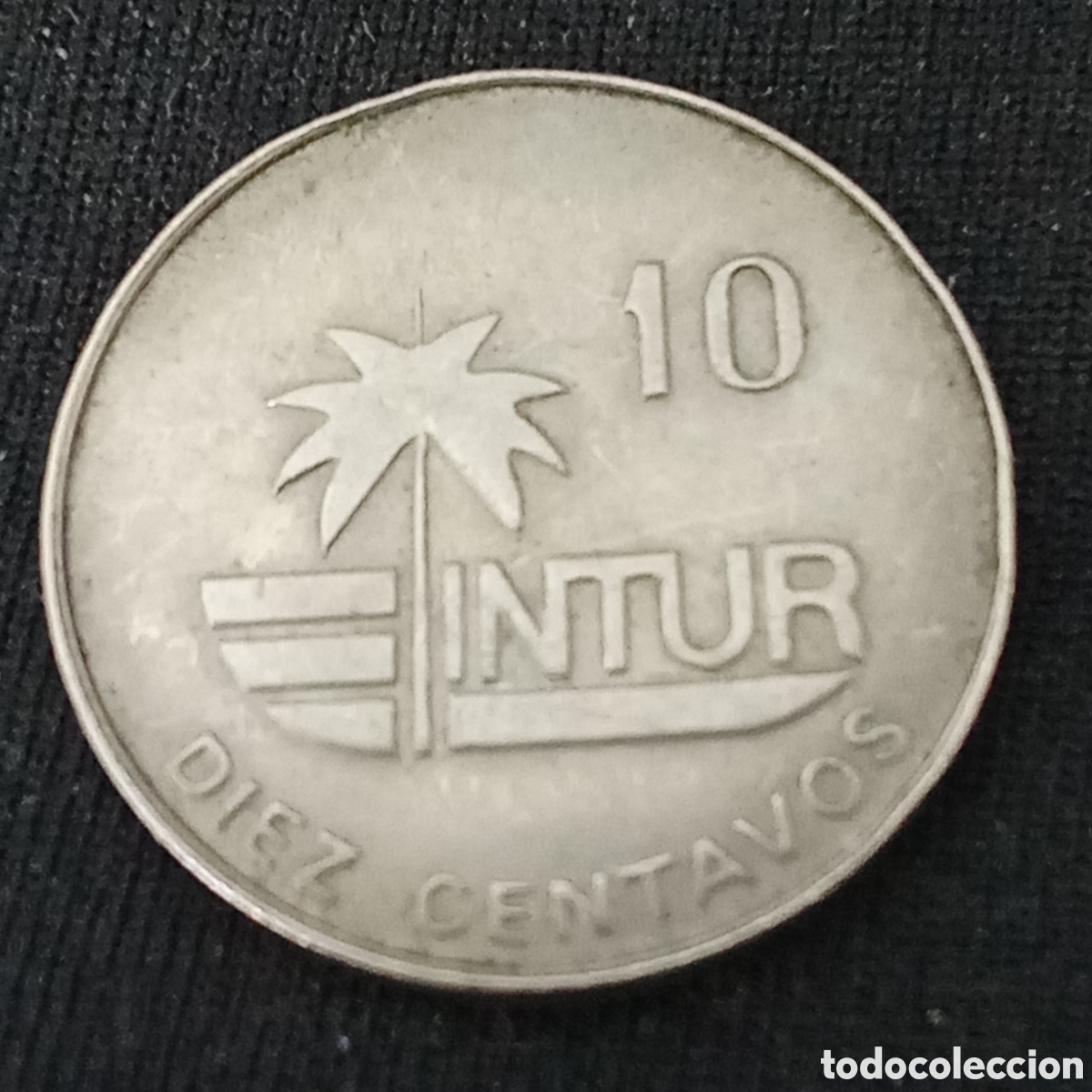Monedas antiguas de Am&eacute;rica: Cuba 10 centavos a&ntilde;o 1981 - Foto 2
