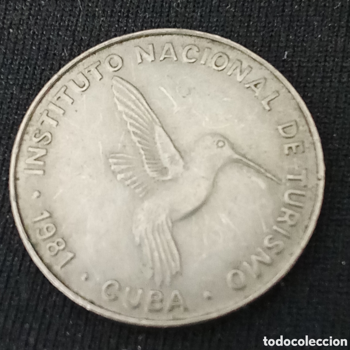 Monedas antiguas de Am&eacute;rica: Cuba 10 centavos a&ntilde;o 1981