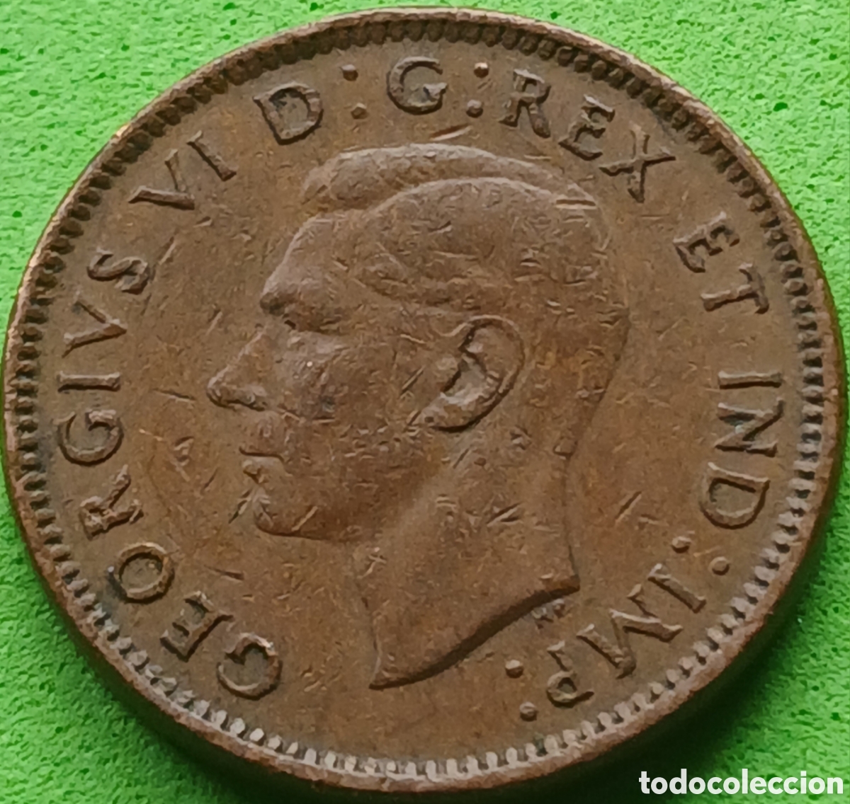 Monedas antiguas de Am&eacute;rica: Canad&aacute; 1 cent 1942 km#32 - Foto 2