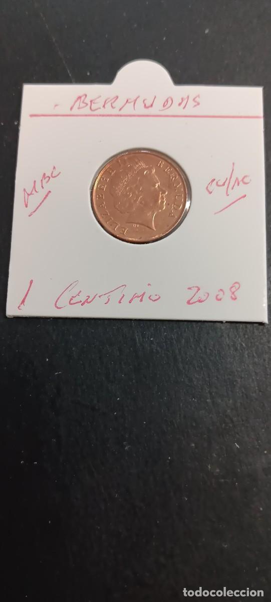 Monedas antiguas de Am&eacute;rica: BERMUDAS 1 CENTIMO 2008 MBC KM=107a (COBRE-ACERO)