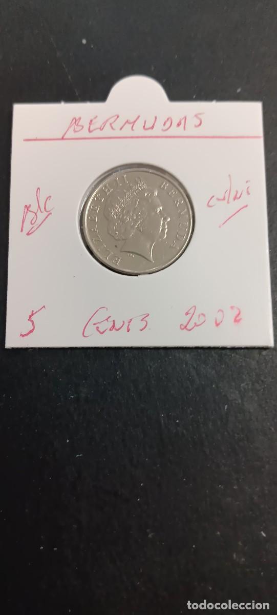 Monedas antiguas de Am&eacute;rica: BERMUDAS 5 CENTIMOS 2002 BC KM=108 (COBRE-NIQUEL)