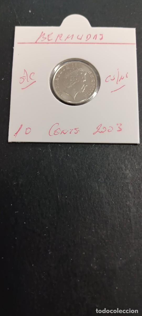 Monedas antiguas de Am&eacute;rica: BERMUDAS 10 CENTIMOS 2003 S/C KM=109 (COBRE-NIQUEL)