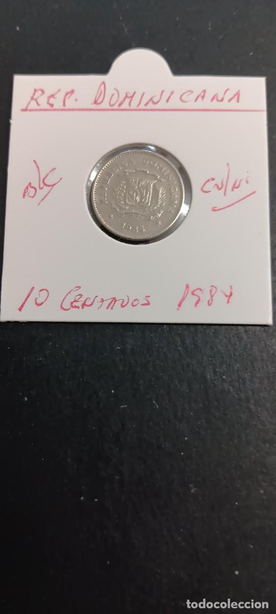 Monedas antiguas de Am&eacute;rica: REPUBLICA DOMINICANA 10 CENTAVOS 1984 BC KM=60 (CUPRONIQUEL)