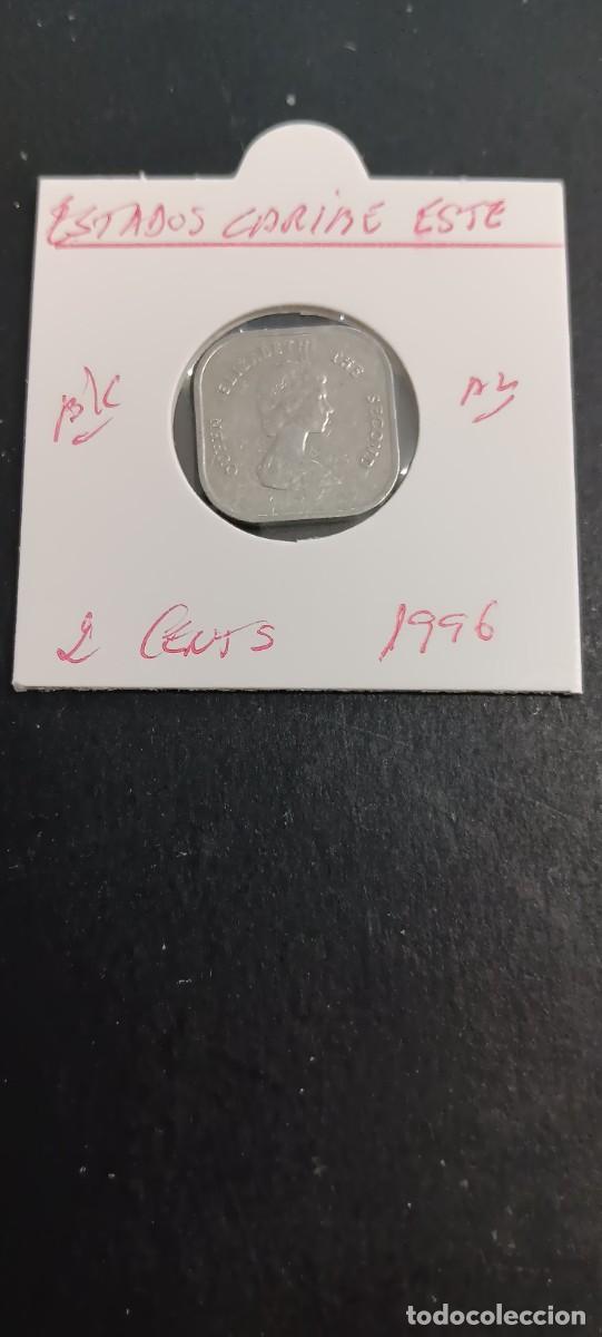 Monedas antiguas de Am&eacute;rica: ESTADOS CARIBE DEL ESTE 2 CENTIMOS 1996 BC KM=11 (ALUMINIO)