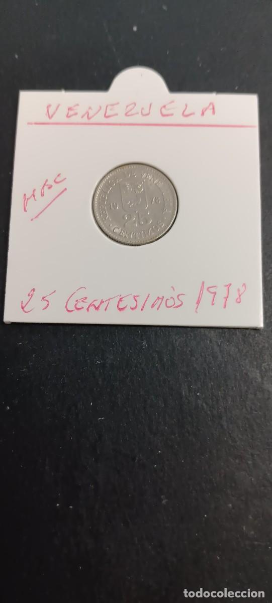Monedas antiguas de Am&eacute;rica: VENEZUELA 25 CNTIMOS 1978 MBC KM=50.1 (NIQUEL)