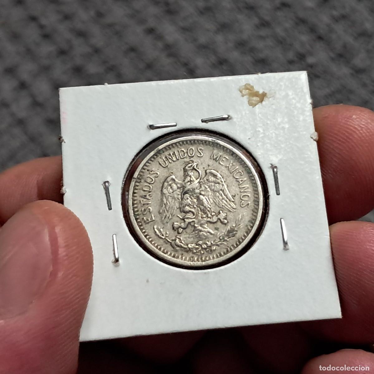 Monedas antiguas de Am&eacute;rica: MONEDA DE M&Eacute;XICO 5 CENTAVOS 1906 M, F, KM# 421, Sch&ouml;n# 15, N# 3843.