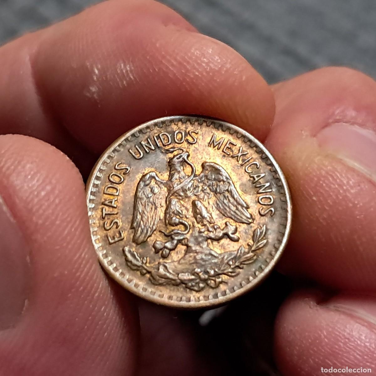 Monedas antiguas de Am&eacute;rica: MONEDA DE M&Eacute;XICO 1 CENTAVO 1946 Mo VF, KM# 415, Sch&ouml;n# 11, N# 5133.