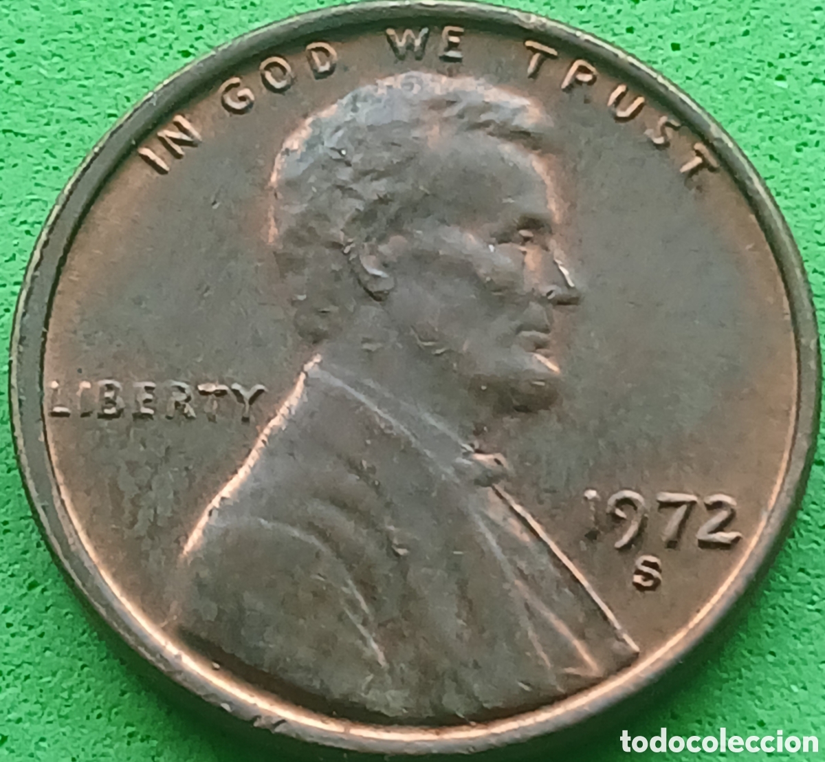Monedas antiguas de Am&eacute;rica: USA one cent 1972 S km#201 - Foto 1