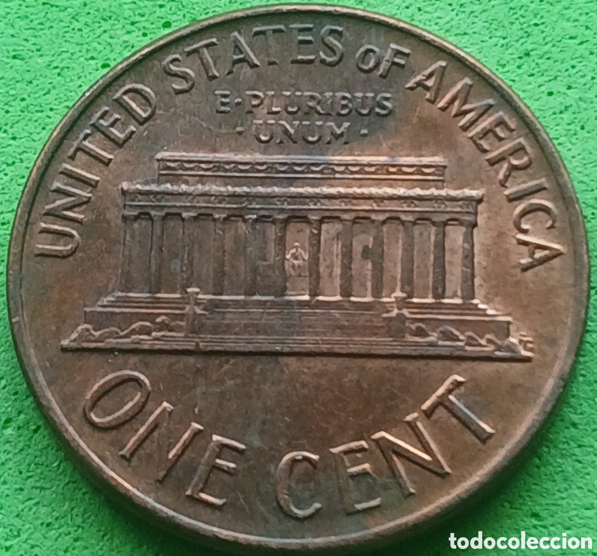 Monedas antiguas de Am&eacute;rica: USA one cent 1968 S km#201 - Foto 2