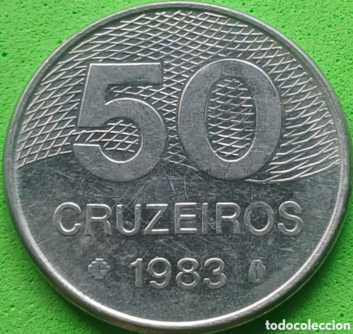 Monedas antiguas de Am&eacute;rica: Brasil 50 cruzeiros 1983 km#594.1