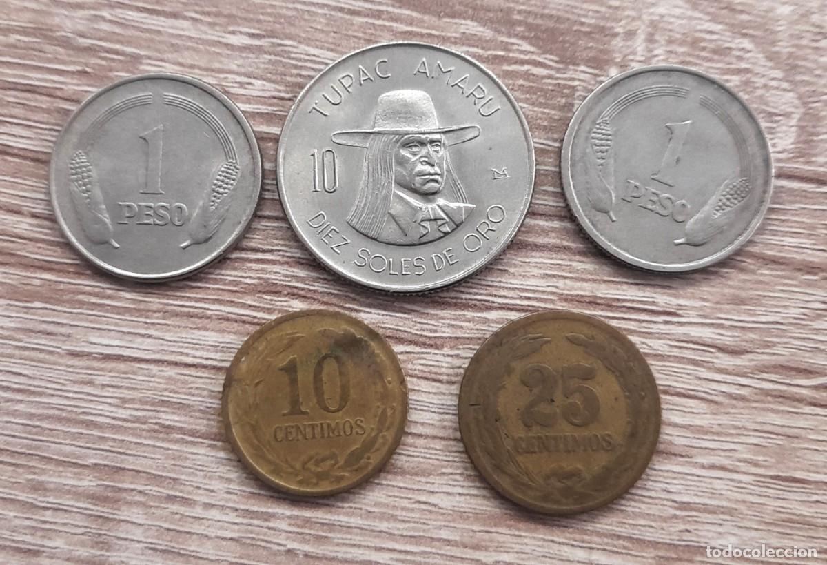 Monedas antiguas de Am&eacute;rica: Lote de 16 monedas extranjeras - Foto 3
