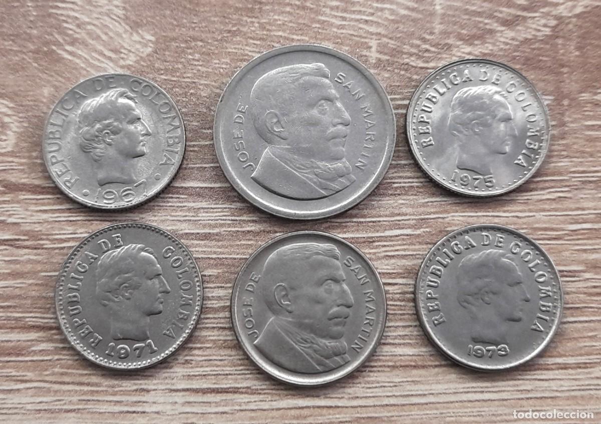 Monedas antiguas de Am&eacute;rica: Lote de 16 monedas extranjeras - Foto 4