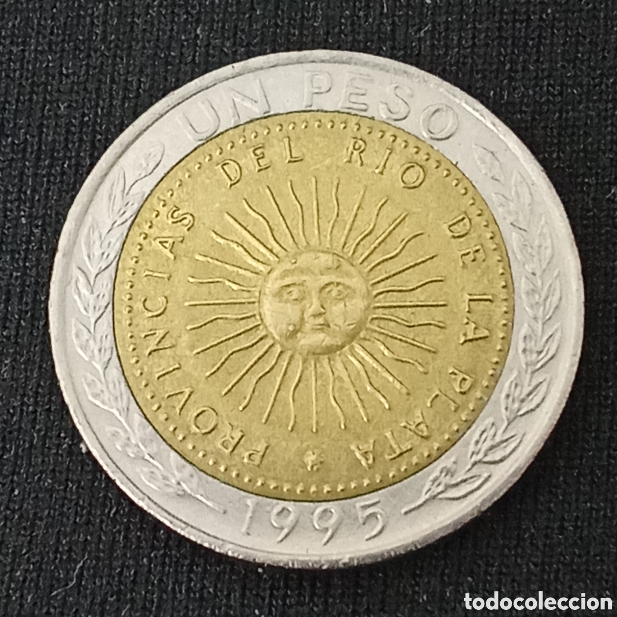 Monedas antiguas de Am&eacute;rica: Argentina 1 peso a&ntilde;o 1995