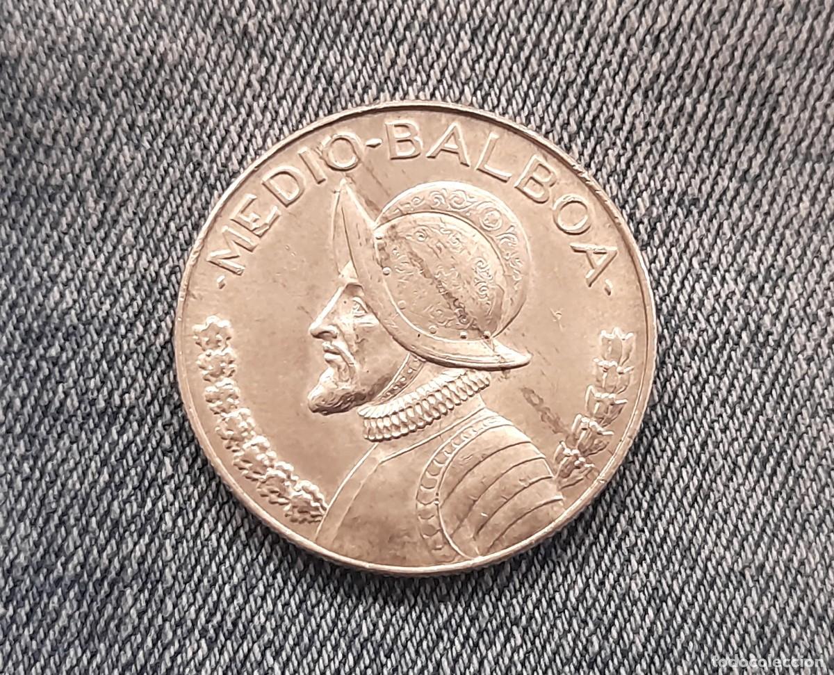 Monedas antiguas de Am&eacute;rica: Panama, Medio Balboa 1970
