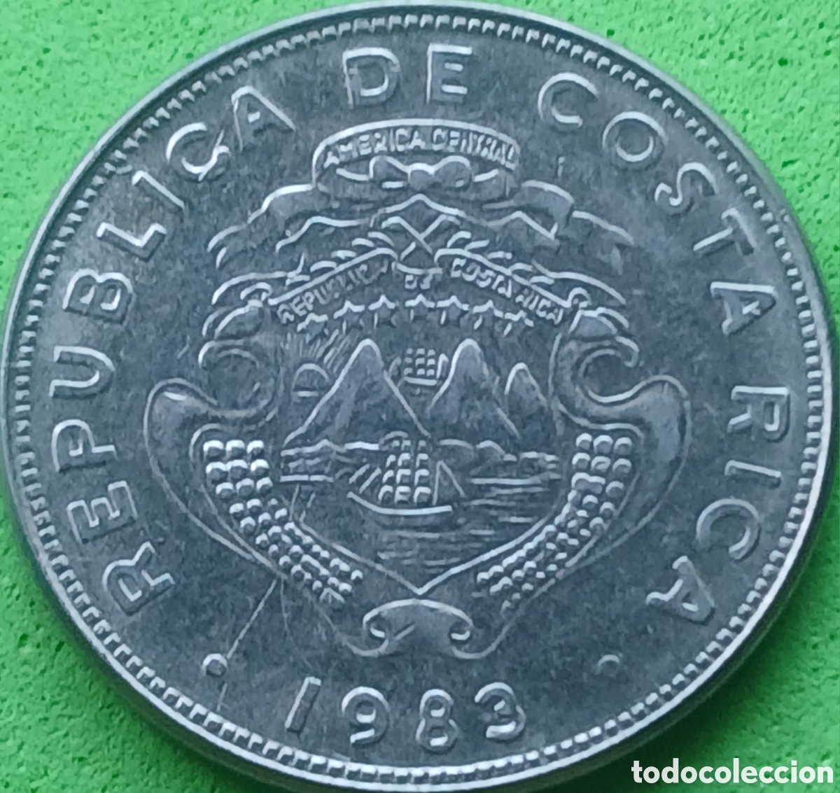 Monedas antiguas de Am&eacute;rica: Costa Rica 2 colones 1983 km#211.1