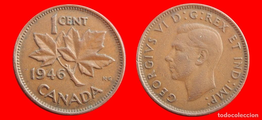 Monedas antiguas de Am&eacute;rica: 1 CENTAVO 1946 CANADA-156039