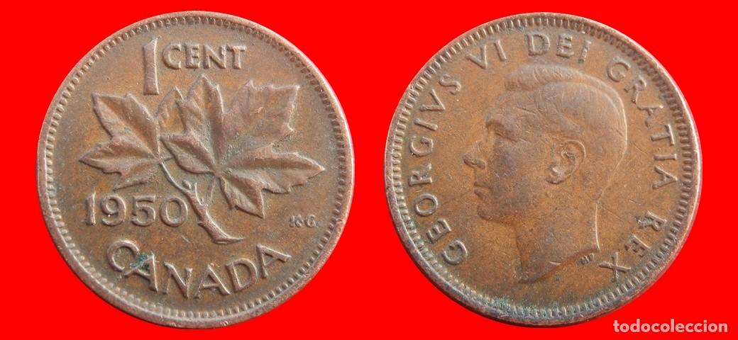 Monedas antiguas de Am&eacute;rica: 1 CENTAVO 1950 CANADA-156040 - Foto 1